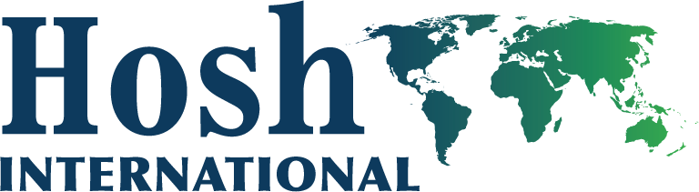 Hosh International full color logo
